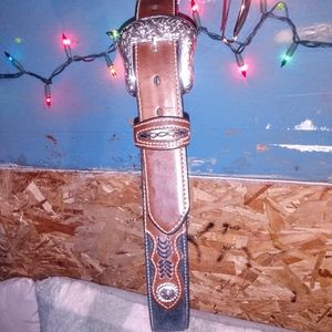 Nocona Men's Genuine Leather Belt